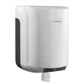 Dispenser rola prosoape hartie, derulare centrala ABS, LePapier - RD 1XL