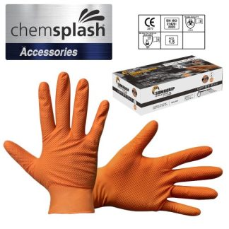 Manusi Nitril Sumo Grip Portocalii 50 Buc/Cut XL